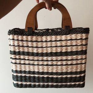 Woven Straw Bag